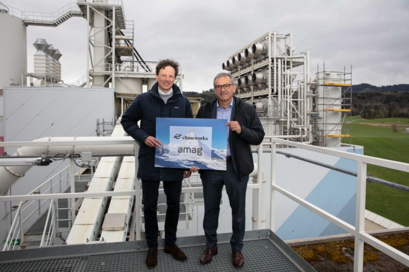 Amag: Langfristige Partnerschaft mit Climeworks zum CO2-Removal