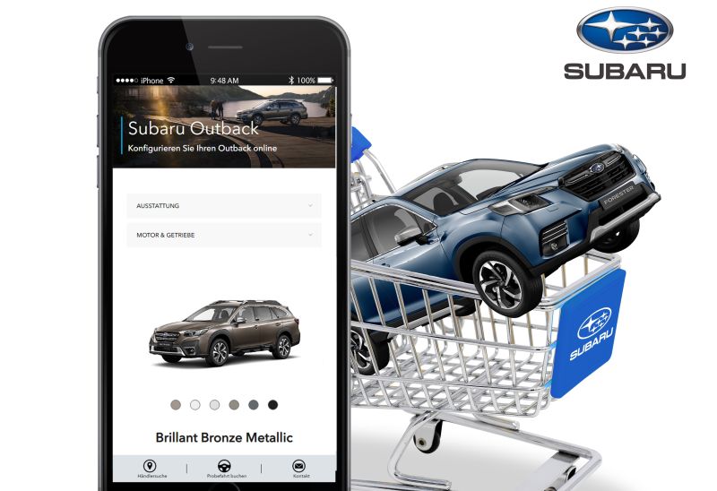 Subaru lanciert Online-Car-Shop 