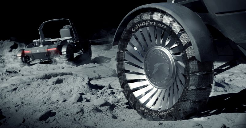 Goodyear liefert Reifen für die nächste Mond-Mission