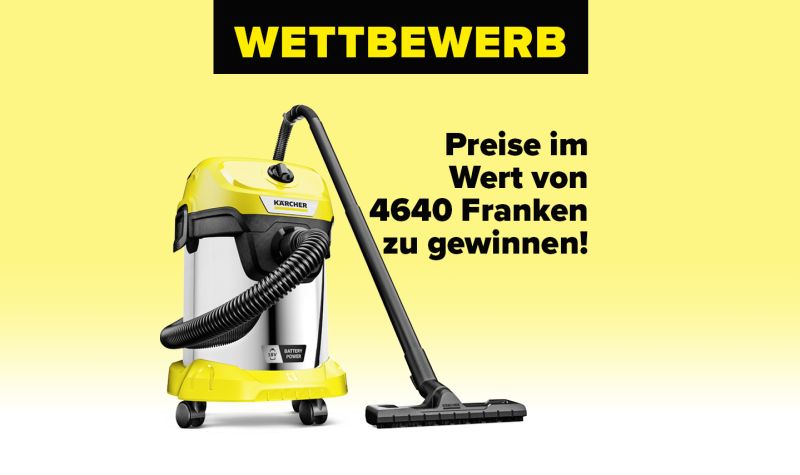 Wettbewerb: Preise im Wert von insgesamt 4640 Franken zu gewinnen!