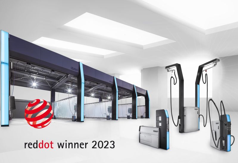 Otto Christ AG: Blade-Waschsystemlinie gewinnt Red Dot Design Award