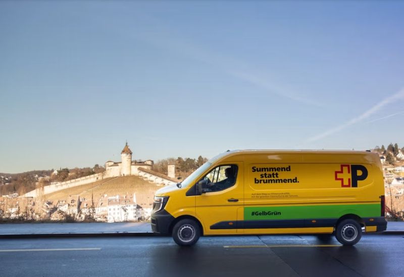 Die Post liefert 50 Prozent ihrer Sendungen ausschliesslich mit Elektrofahrzeugen aus.