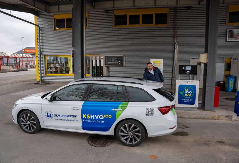 Eröffnung der ersten öffentlichen HVO100 Tankstelle der Schweiz