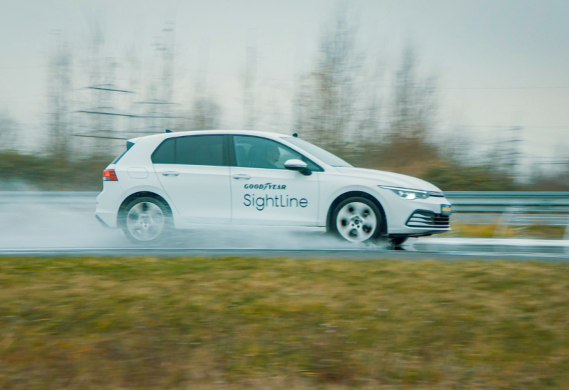 Goodyear und TNO machen Autofahren bei schlechtem Wetter sicherer