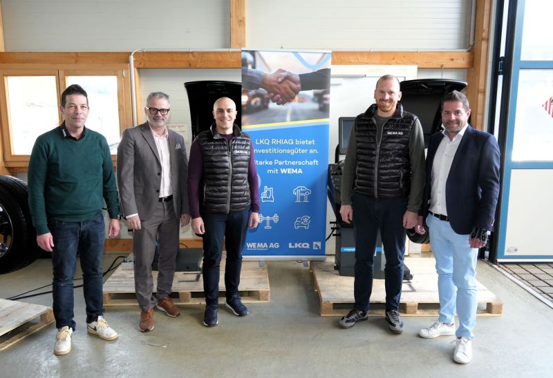 LKQ Rhiag steigt in der Schweiz ins Geschäft mit Werkstattausrüstung ein