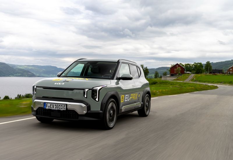 Kia EV2 überzeugt im Praxistest mit Spitzenreichweite
