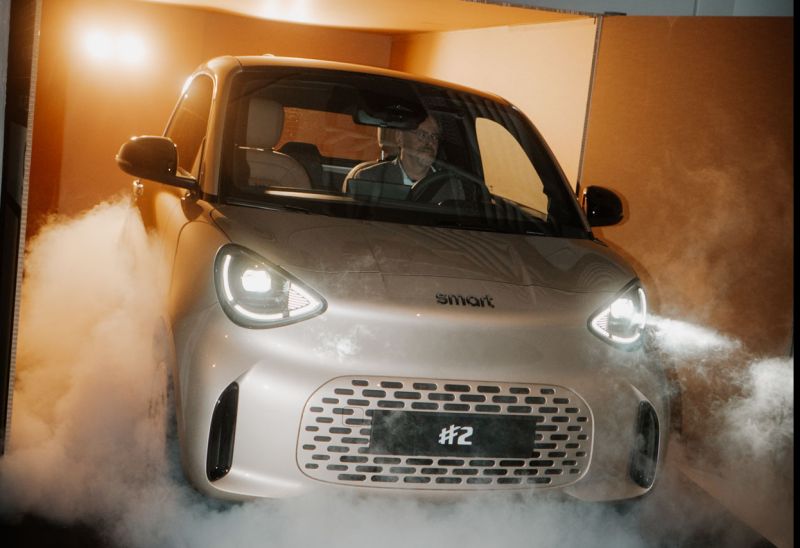 Der neue Smart #2 feierte in Zürich Schweizer Premiere