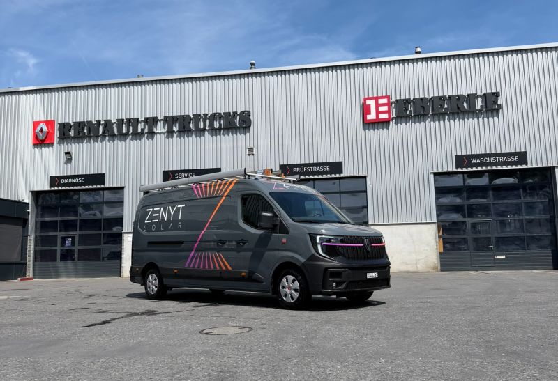 Zenyt Energie AG elektrifiziert ihre Flotte mit Renault Trucks