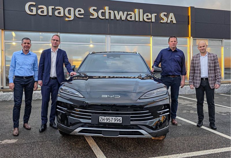 BYD erweitert Händlernetz in der Westschweiz mit neuem Standort im Kanton Freiburg