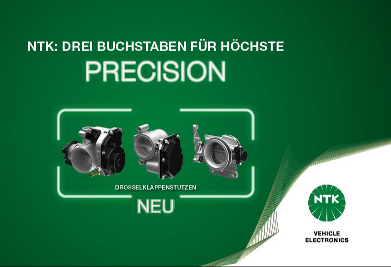 NTK Vehicle Electronics: Drosselklappenstutzen im Aftermarket etabliert