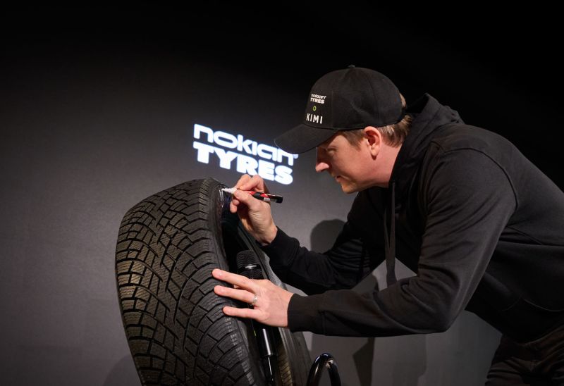 Kimi Räikkönen wird Markenbotschafter von Nokian Tyres