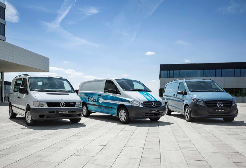 Mercedes-Benz Vito feiert 30 Jahre als vielseitiger Midsize Van