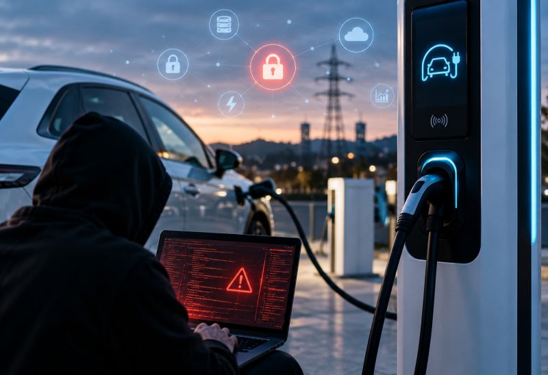 E-Auto-Ladeinfrastruktur im Visier von Cyberkriminellen