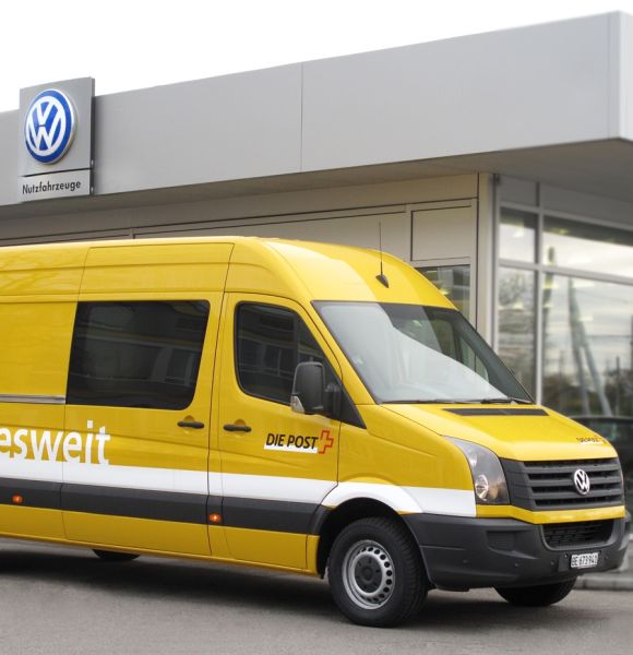 PostLogistics fährt VW Crafter