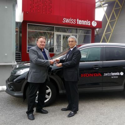   Swiss Tennis fährt neu Honda