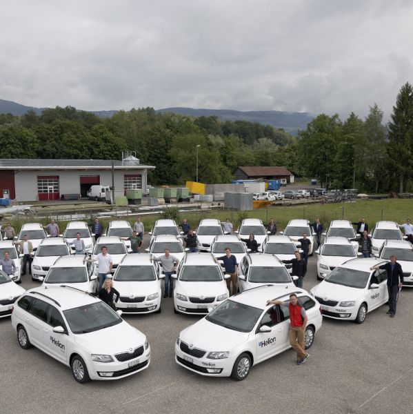 Helion liefert Solartechnik jetzt mit dem Škoda Octavia Combi