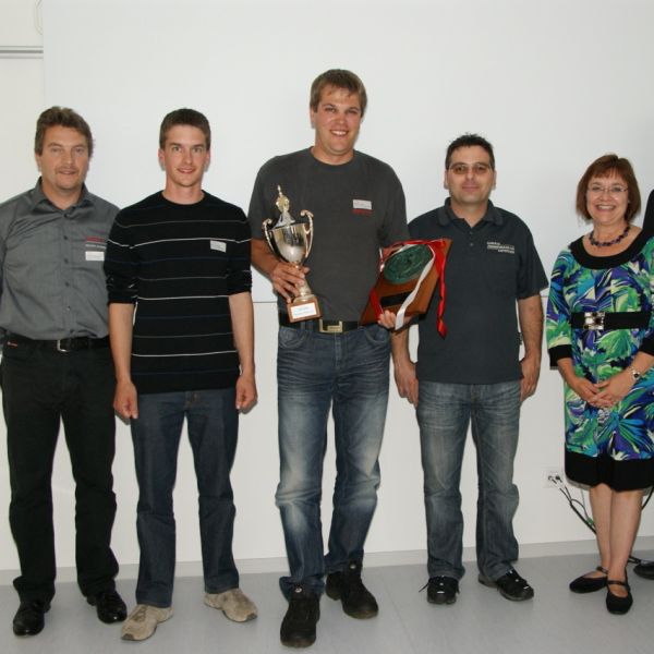 Martin Josi aus Adelboden ist Schweizermeister 2010 der Toyota Mechaniker  