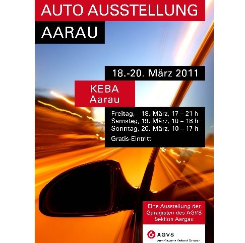 Der AGVS lädt zur Auto Ausstellung Aarau