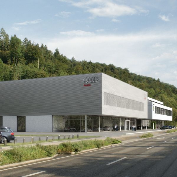 Neues Audi und Škoda Center in Winterthur