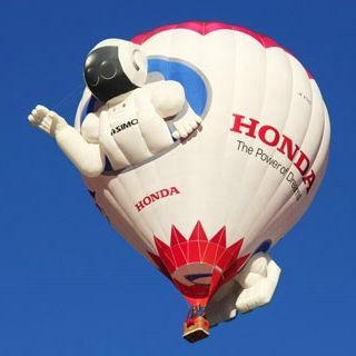 Honda am 34. Internationalen Ballon Festival in Château d’Oex