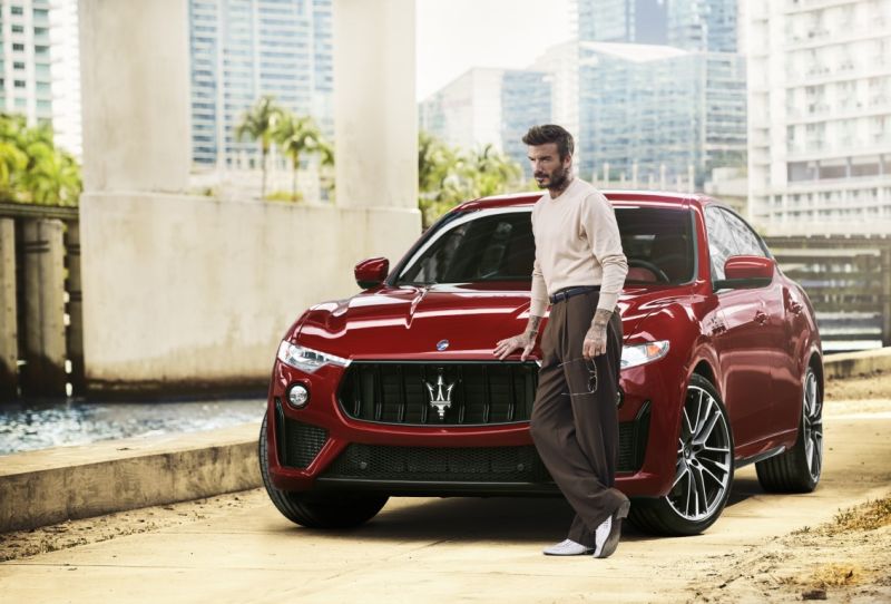 David Beckham fährt Maserati