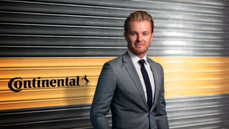 Nico Rosberg neuer Continental-Botschafter