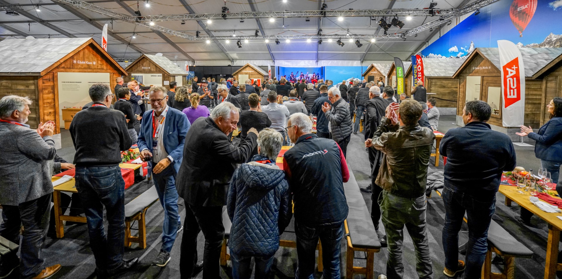 Gut besuchte Abendanlässe auf der ESA-Piazzalpina 