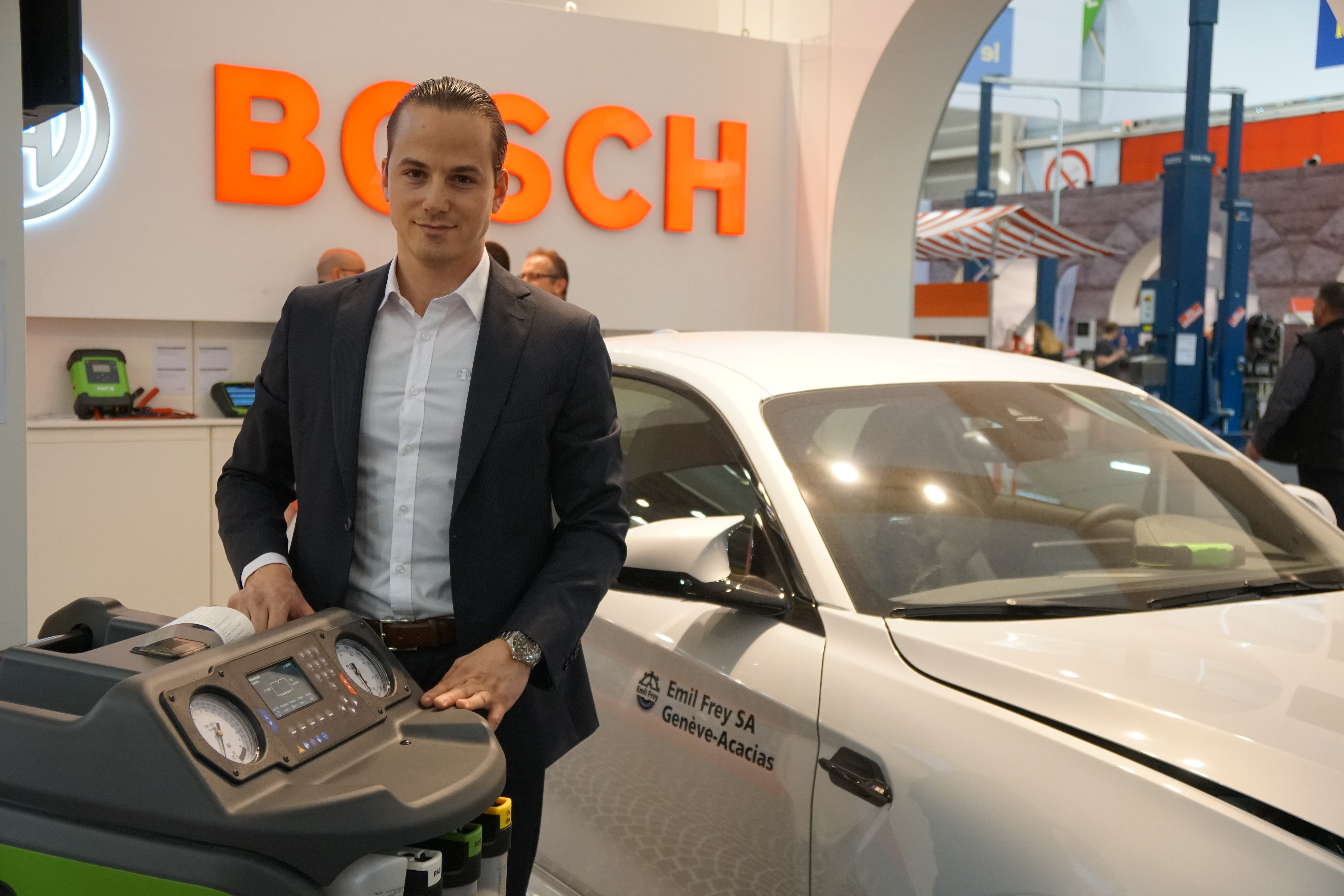 Spannende Neuheiten von Bosch am Auto-Salon 