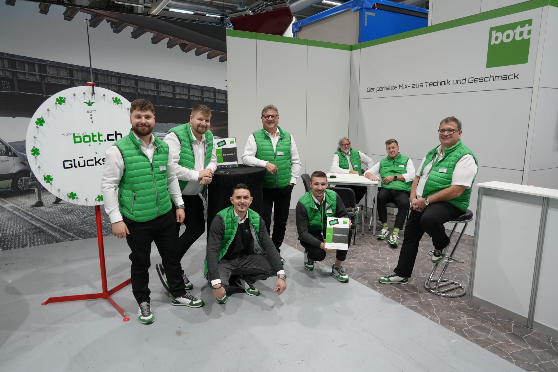 Bott Schweiz AG sagt Danke: Starker Auftritt an der «transport.ch» 