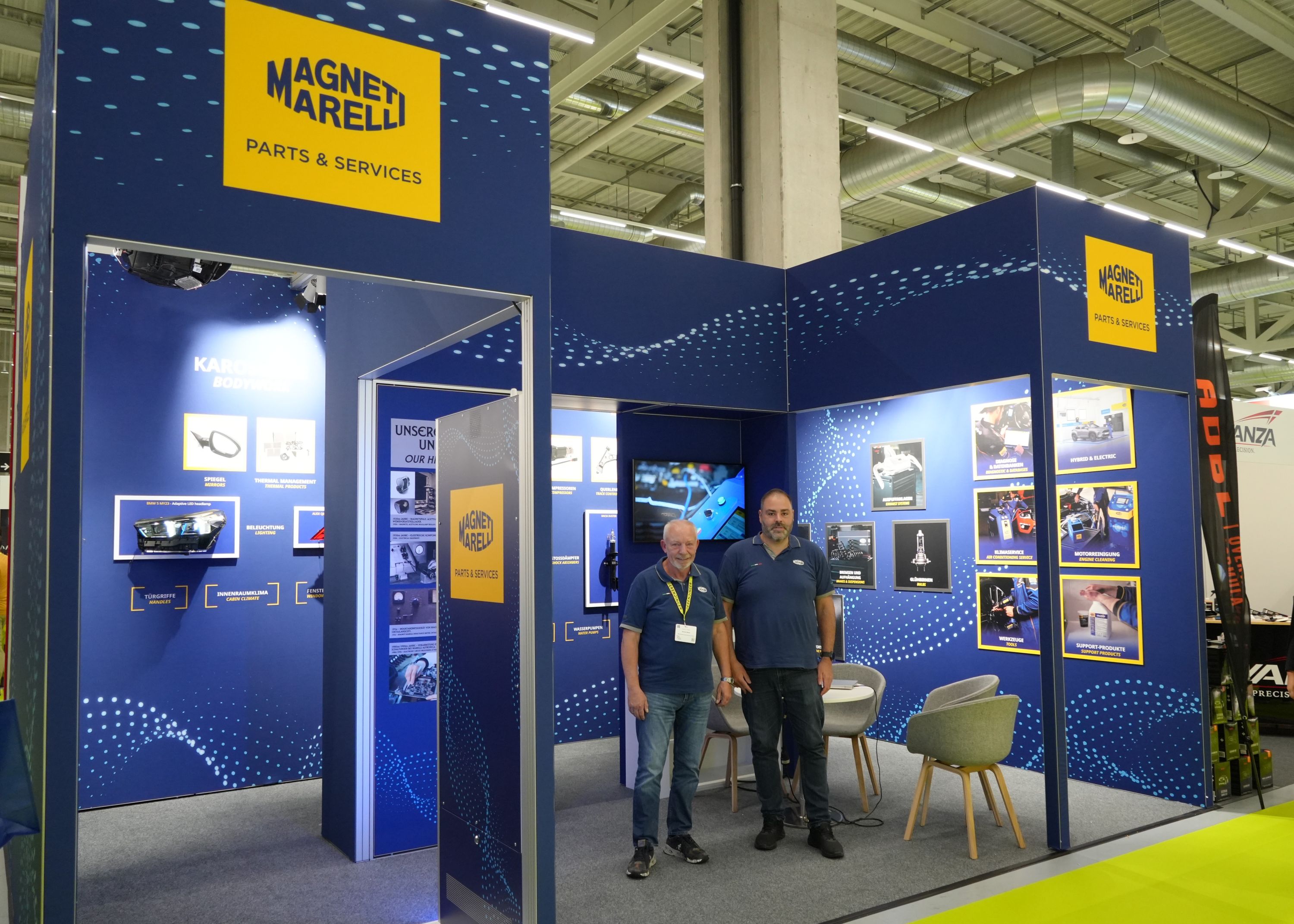 Magneti Marelli mit neuem Stand 