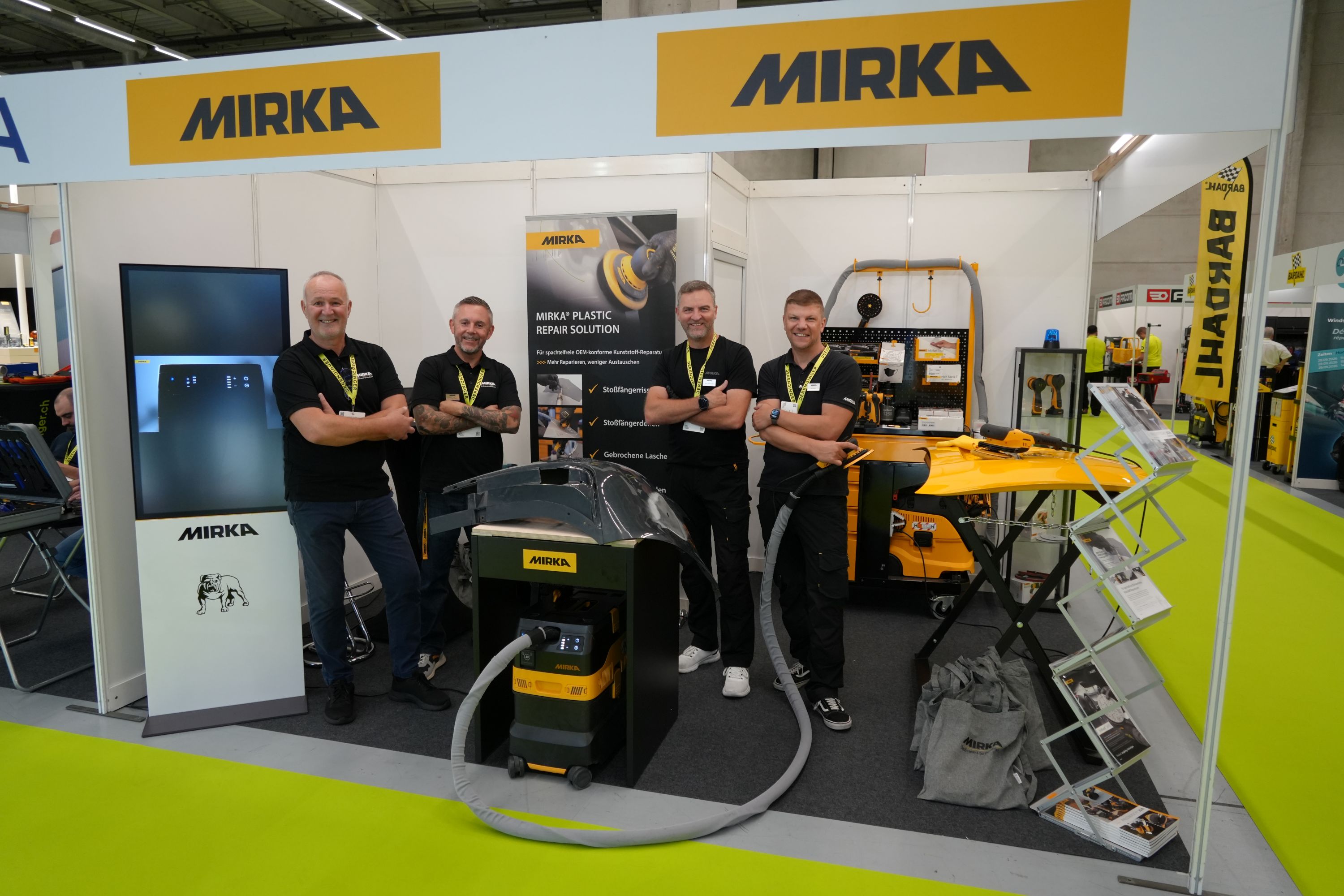 Mirka – Ihr Partner für Plastikreparaturen & Oberflächenfinish 
